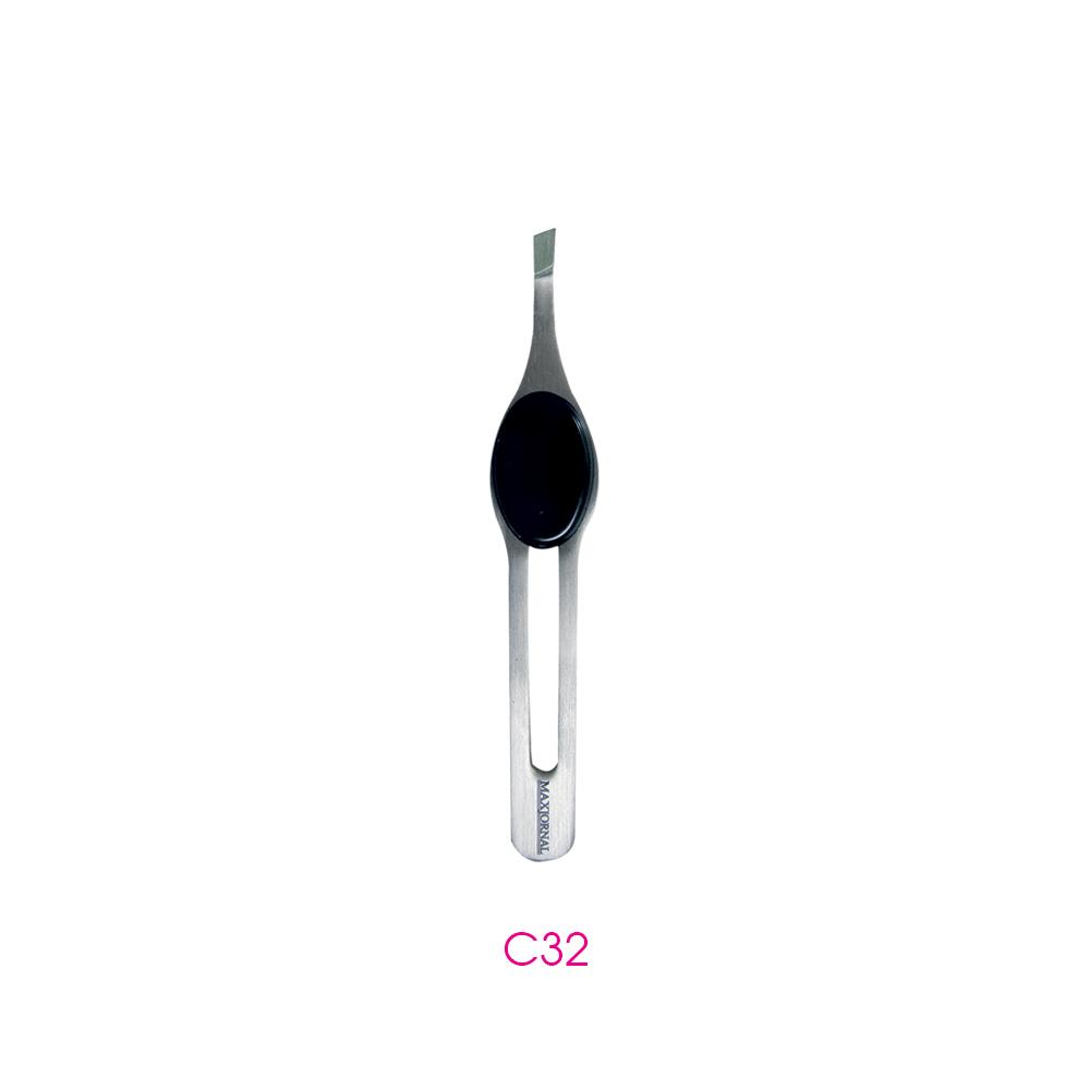 موچین انبری نقره ای مکس جورنال مدل C32 موچین انبری نقره ای مکس جورنال مدل C32